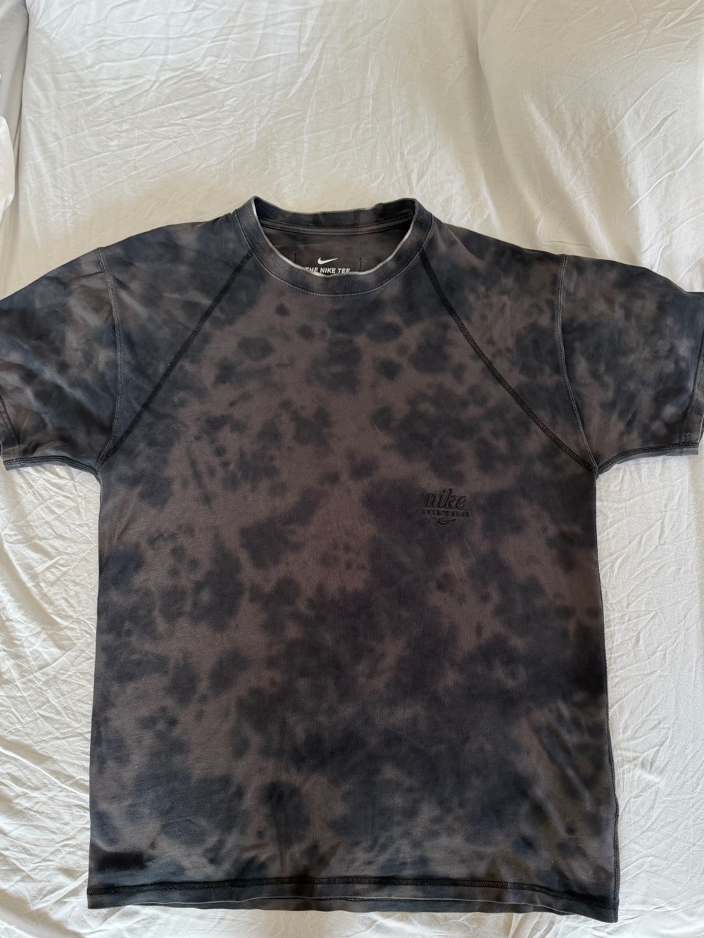 Nike Men’s Black Tie-Dye Short Sleeve Crew